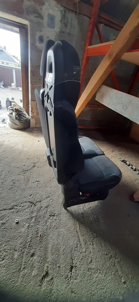 фото №9, Сиденье лавка заднее сиденье левый перед левая передняя uk renault trafic iii