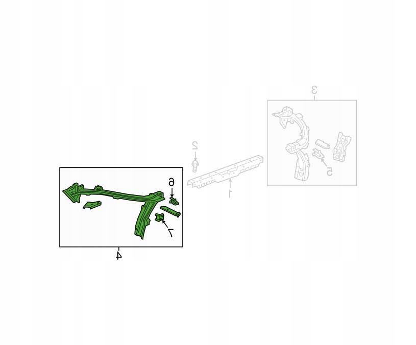 фото №8, Усилитель передний do chevrolet equinox 2018-2024 84263671 правая