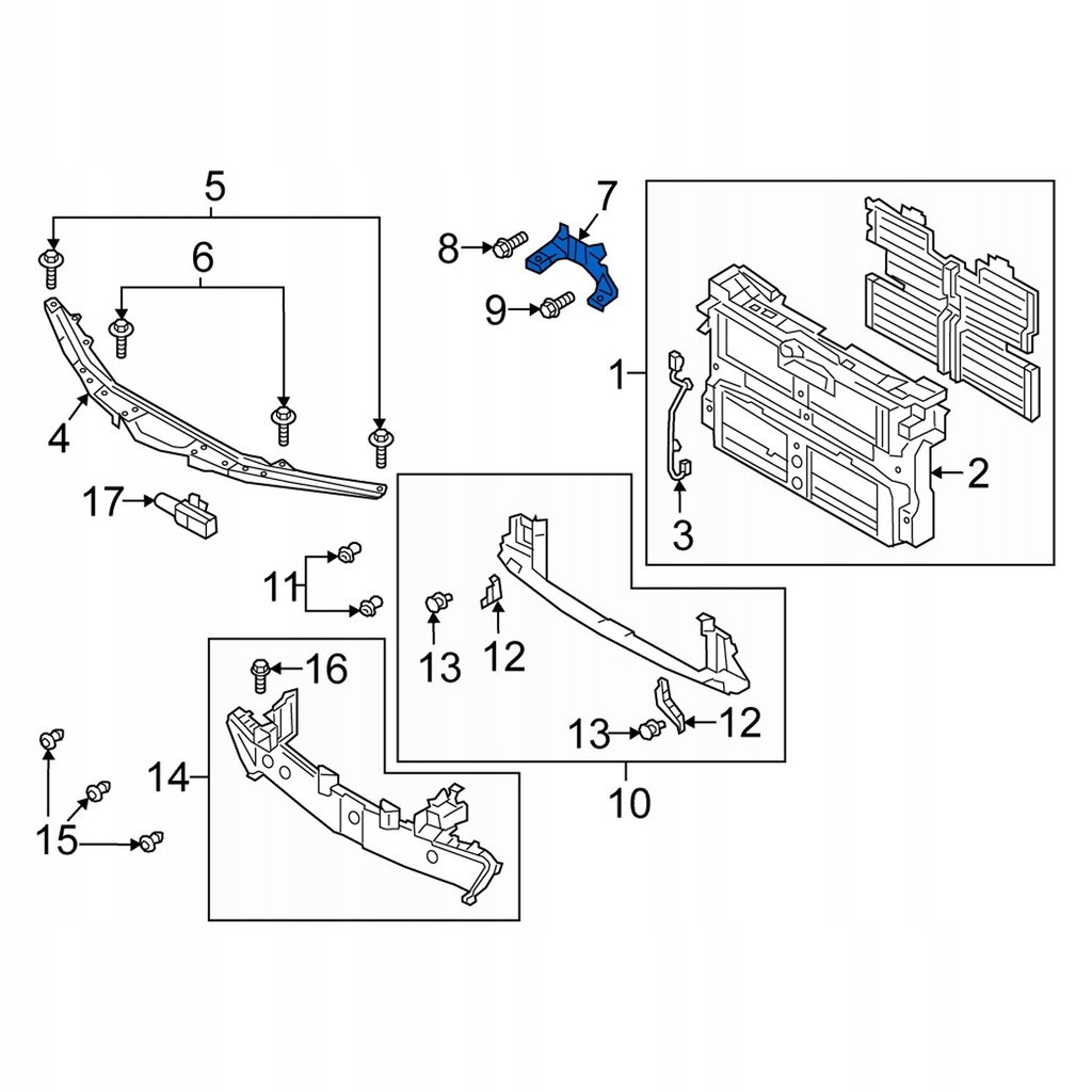 фото №1, Кронштейн замка капот mazda 3 bp 2019-