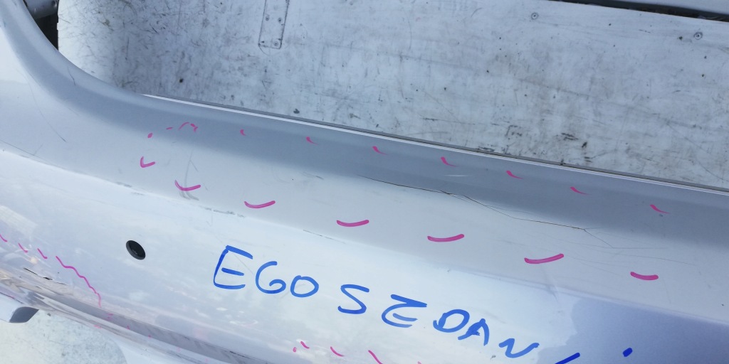 фото №8, Bmw 5 e60 sedan lift lci 08- бампер задний задняя