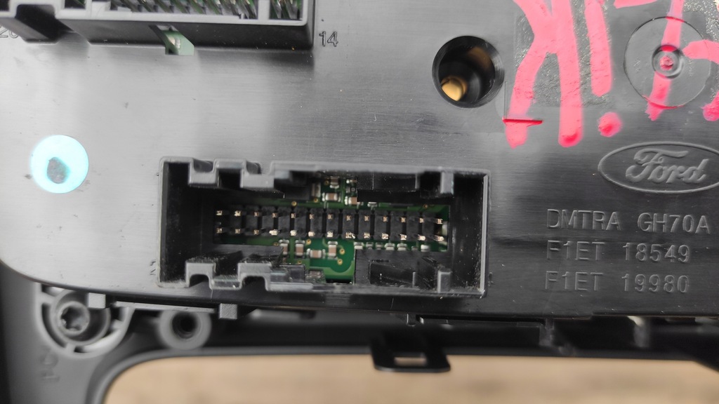 фото №6, Панель кондиціонера обдув ford focus mk3 anglik