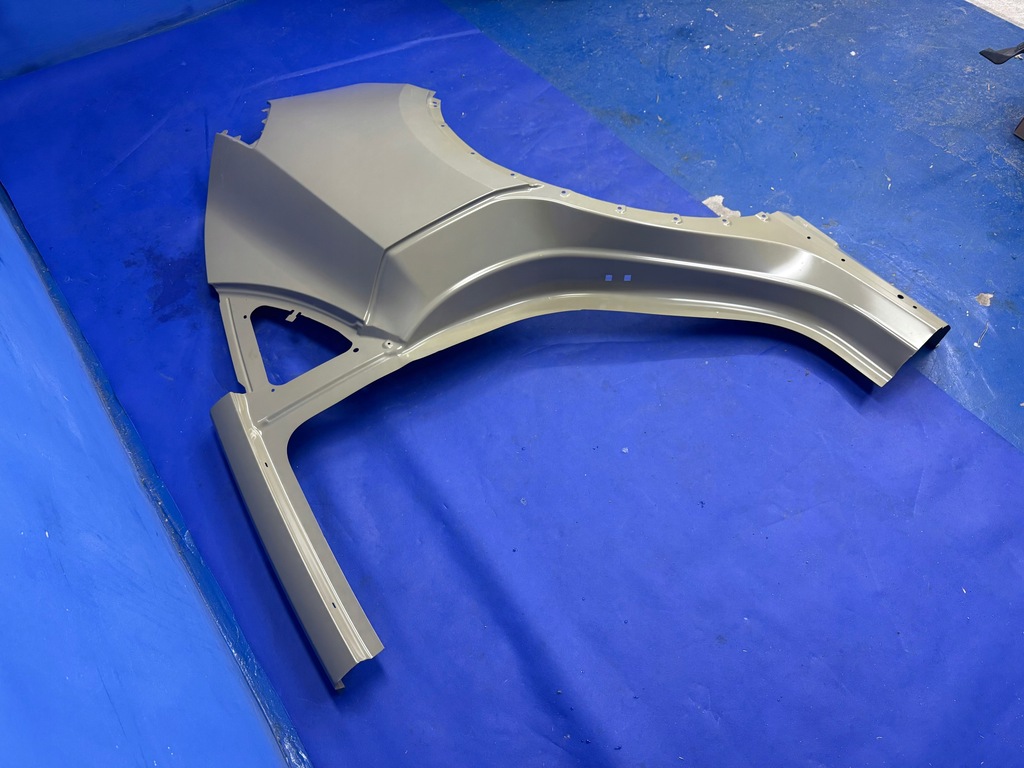 фото №9, Обшивка крила ліва задні tesla y | лівий задня | крила лівий задня чверть