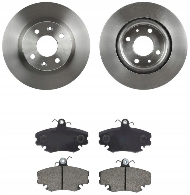 фото №1, Тормозные диски + тормозные колодки перед renault clio ii twingo