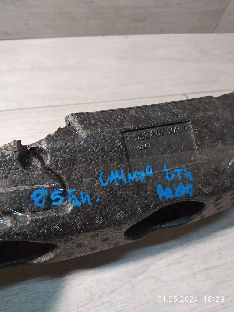 фото №8, 8554. cayman gt4 абсорбер пена перед 982807109