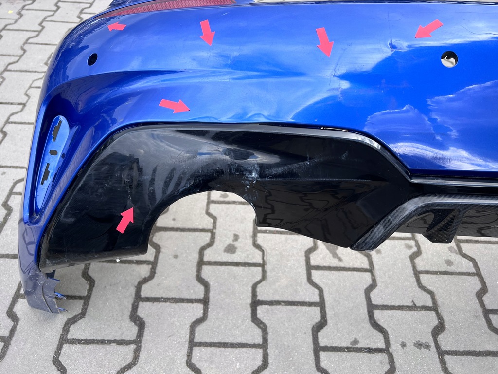 фото №6, Бампер задня задній bmw 3 g20 m набір карбон