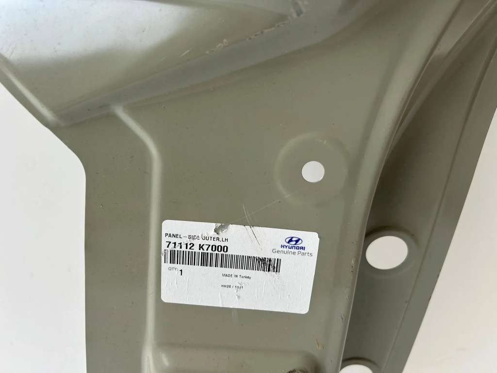 фото №2, Hyundai i10 iii рама блок двигателя обшивка левая 71112-k7000 оригинал