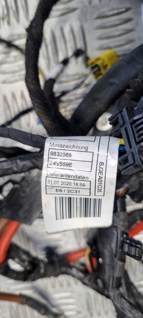 фото №15, Bmw оригінальний номер 6370316 9832966 2' f44 джгут електропроводка кабіни салону