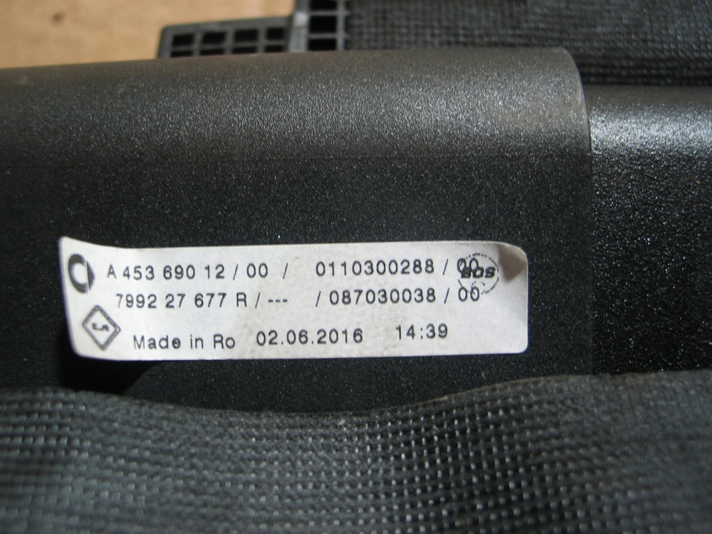 фото №9, Шторка багажника + сітка smart fortwo 3 14-20r.