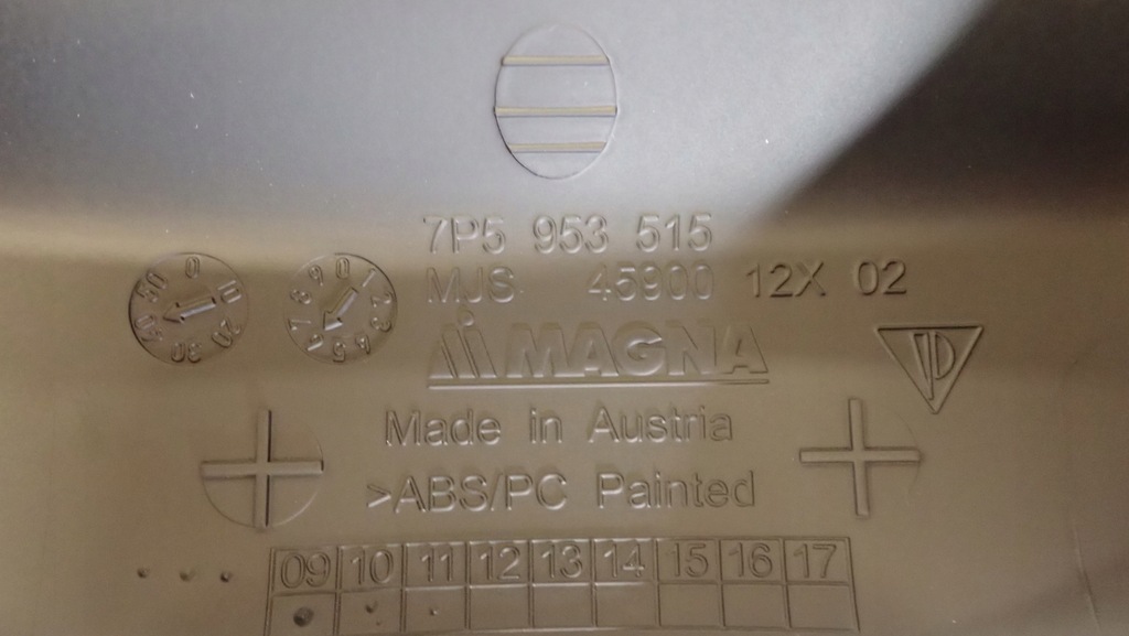 фото №10, Porsche cayenne ii защита колонки zegarów7p5953515