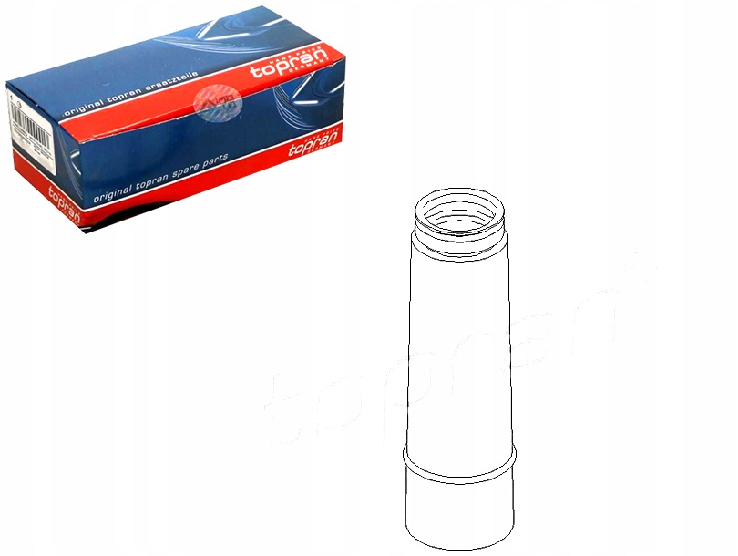 фото №1, Захист амортизатора vw задня golf bora topran