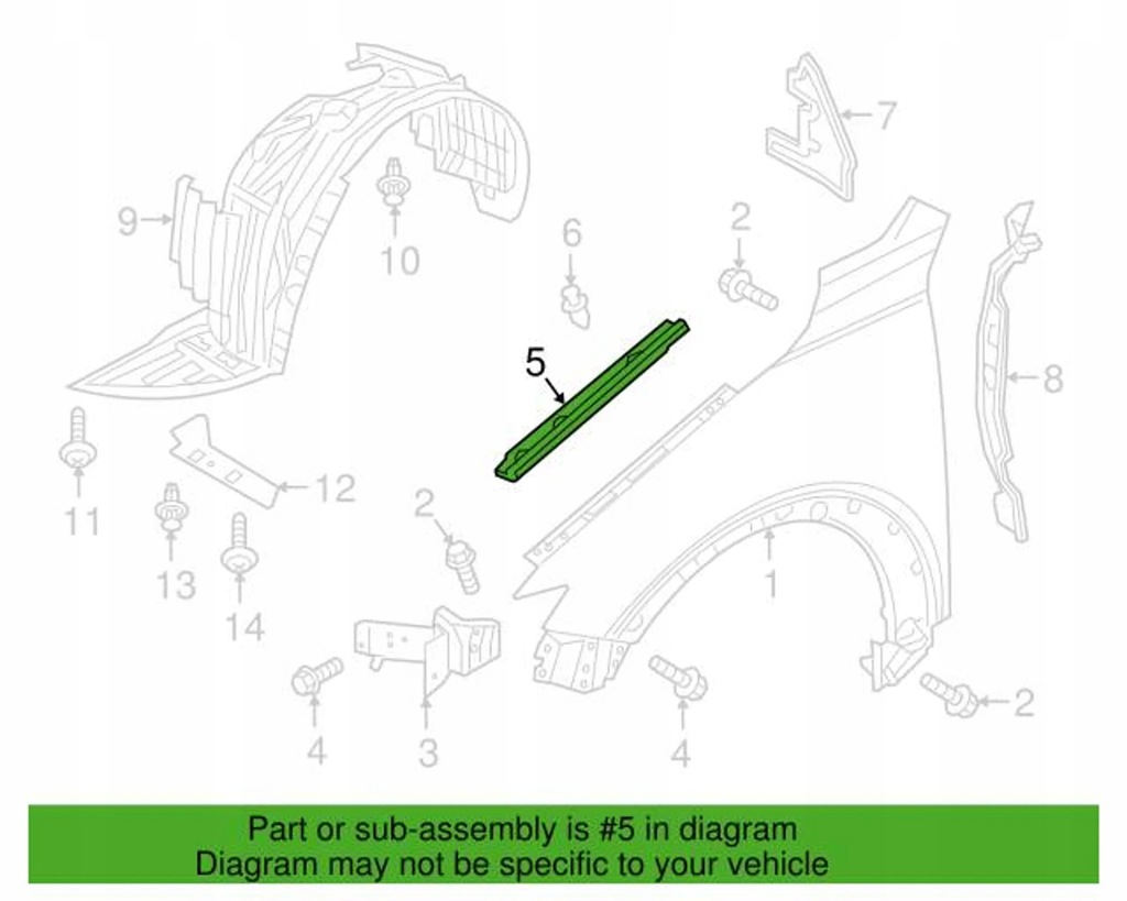 фото №7, Mazda cx-3 2019 перед сторона ліва панель оздоблювальний крила