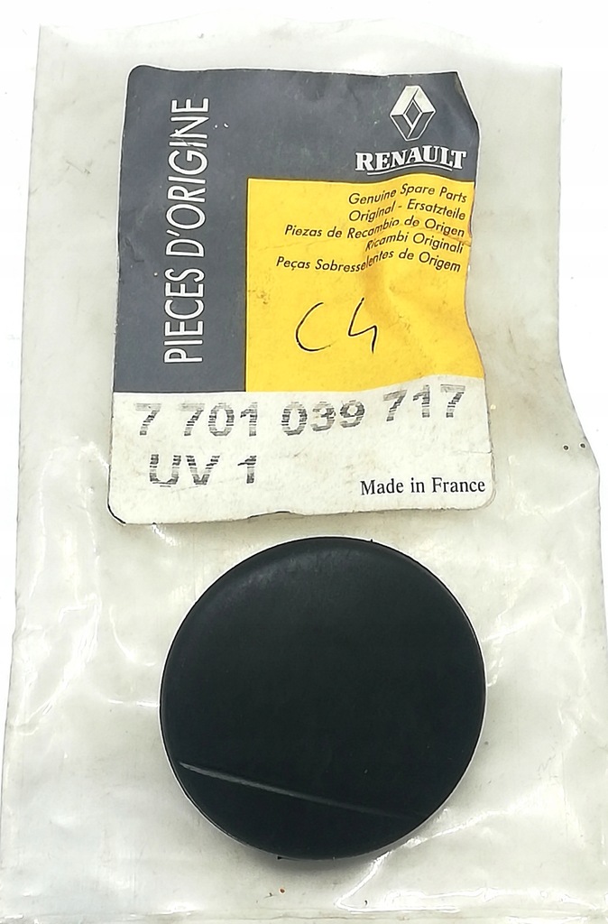 фото №1, Заглушка подголовник сиденье renault clio 7701039717