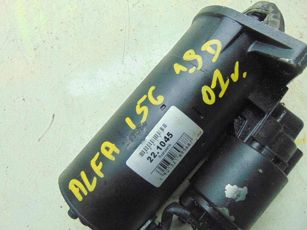 фото №10, Alfa romeo 156 1.9jtd 105km 00r стартер