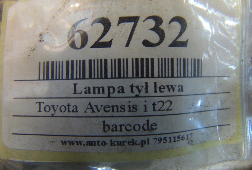 фото №6, Toyota avensis t22 лампа ліва задня