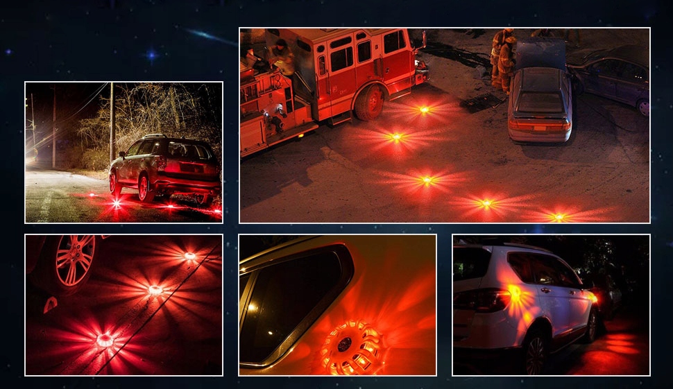 фото №12, Лампа предупредительная flara kogut stroboskop 15 led магнит hak na аккумулятор