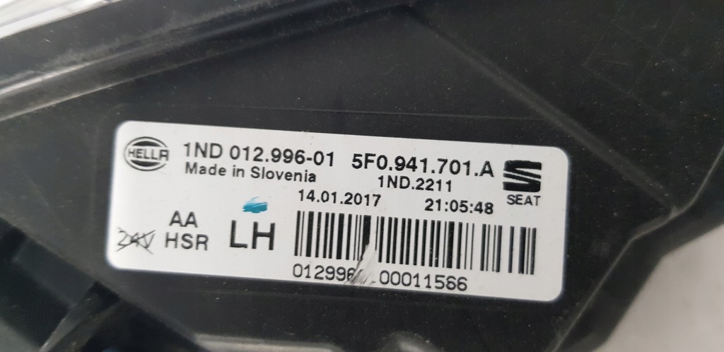 фото №7, Seat leon iii lift 17- противотуманная фара левый 5f0941701a