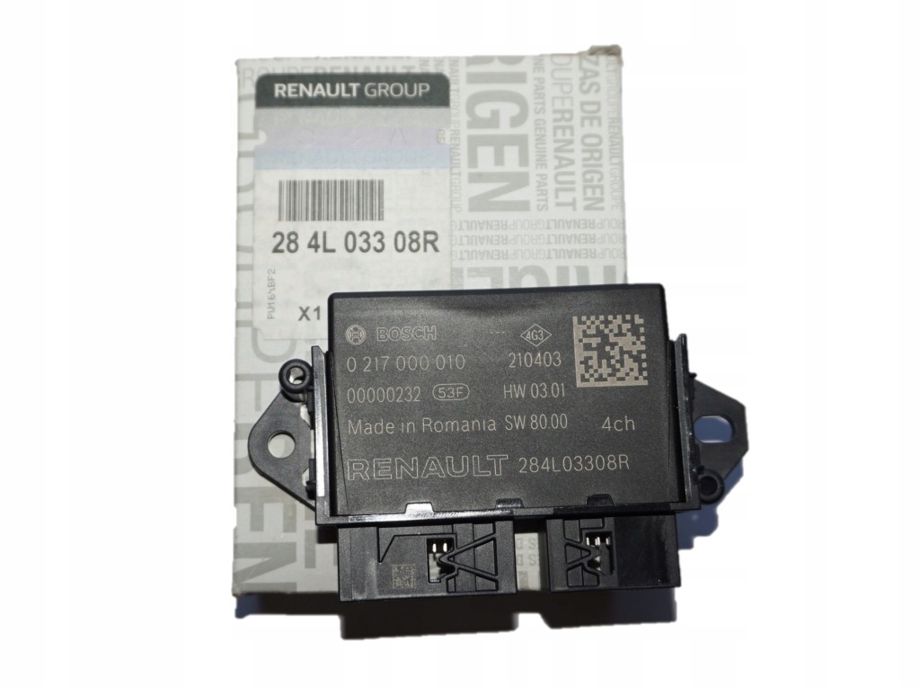 фото №1, Модуль блок керування паркування pdc renault 284l03308r ory упаковка