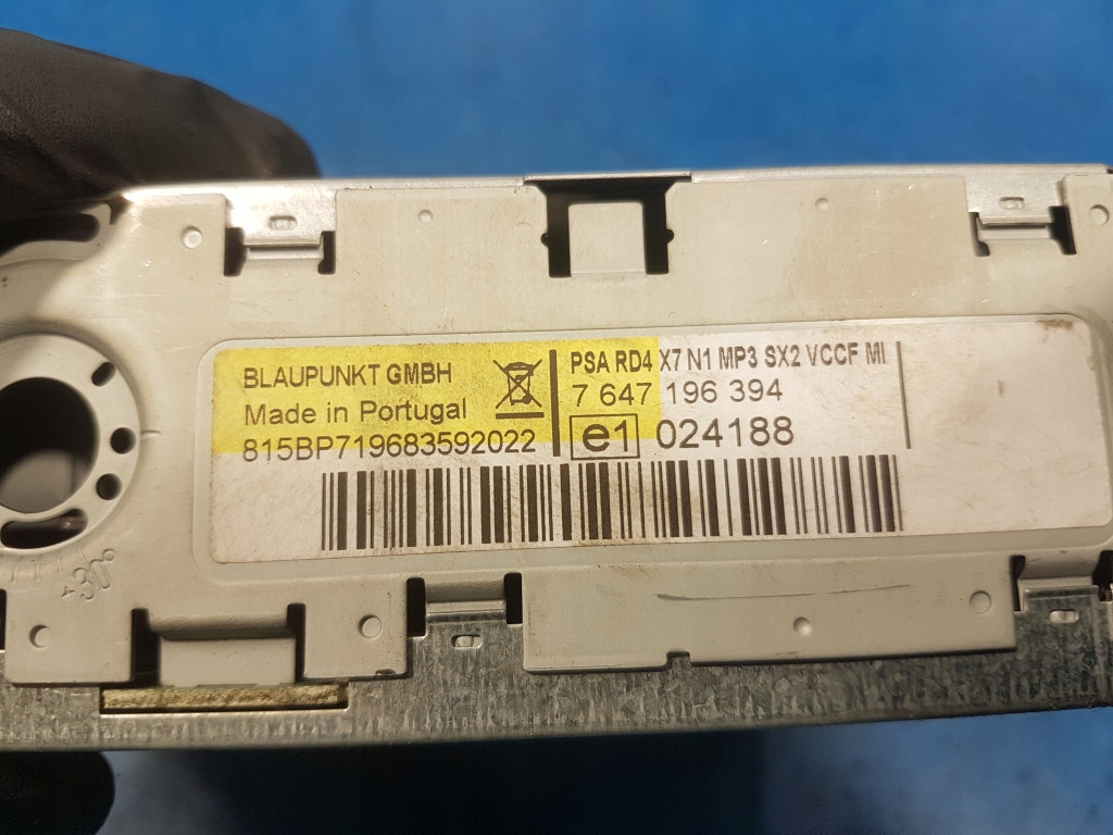 фото №2, Citroen c5 ii x7 радио 9664513277