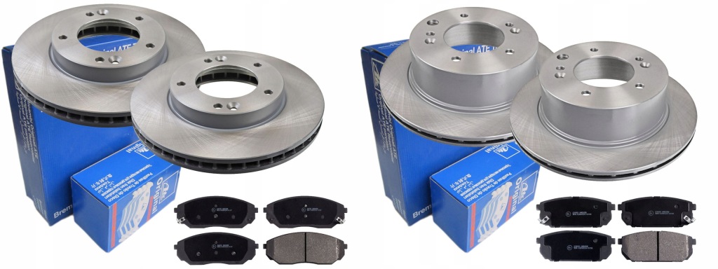 фото №1, Гальмівні диски гальмівні колодки p+t ate kia sorento i