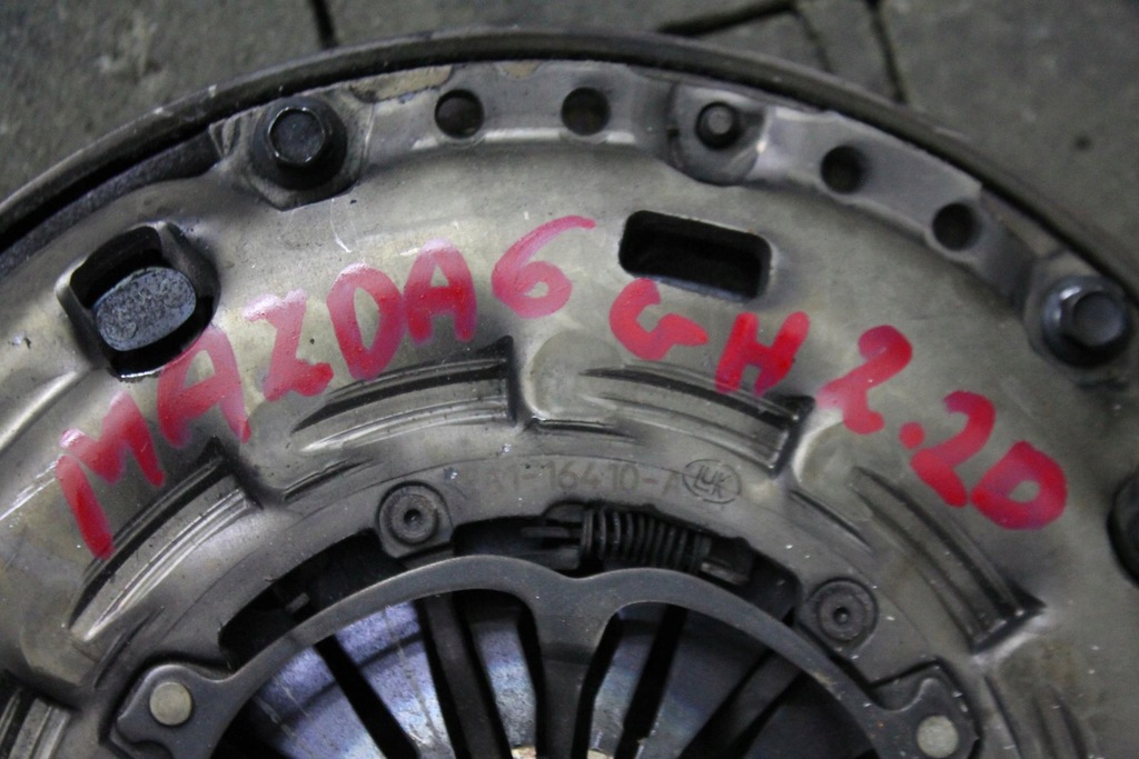 фото №4, Сцепление двухмассовый маховик комплект mazda 6 gh 2.2 citd 07-12