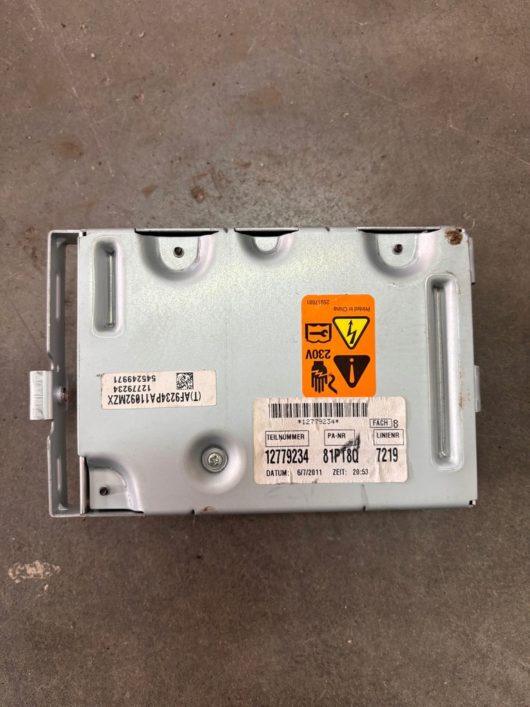 фото №1, Преобразователь тока opel insignia i a 2.8 6v 12779234