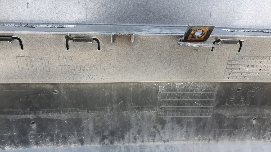 фото №12, Fiat bravo ii 07- бампера задняя оригинал