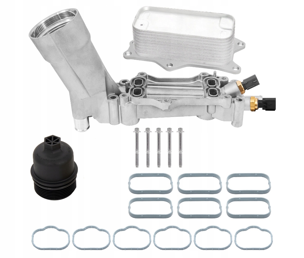 фото №15, Радіатор оливи алюмінієва основа фільтра dodge grand caravan 2011-2020