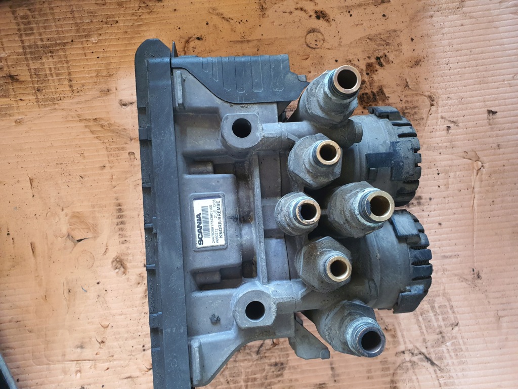 фото №1, Клапан модулятор ebs двойной scania r s задний