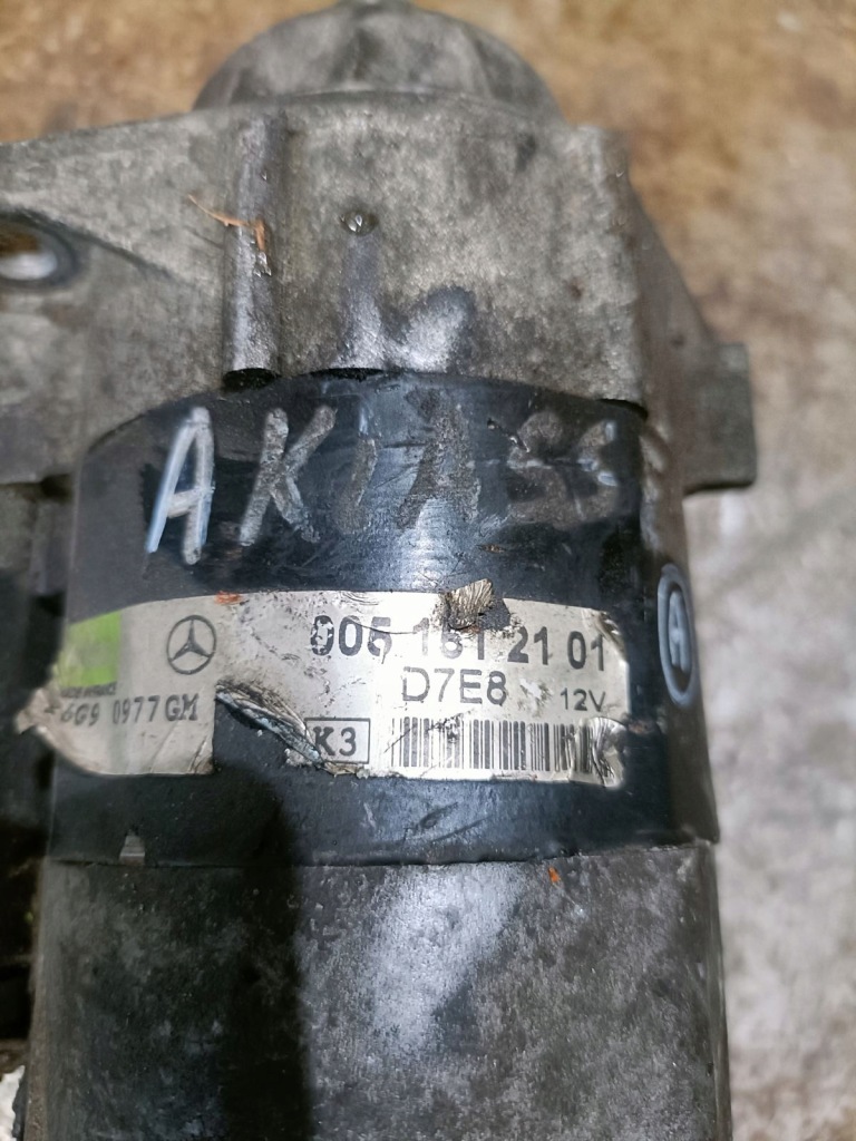 Mercedes a-klasa w168 1.6b стартер 0051512101 Недорого