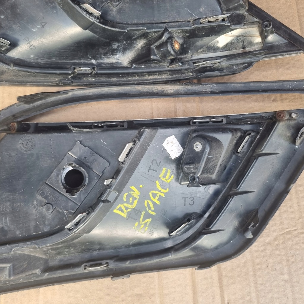 фото №13, Renault espace 5 v 16- lift решётка бампер решётка радиатора 622562749r 622577166r