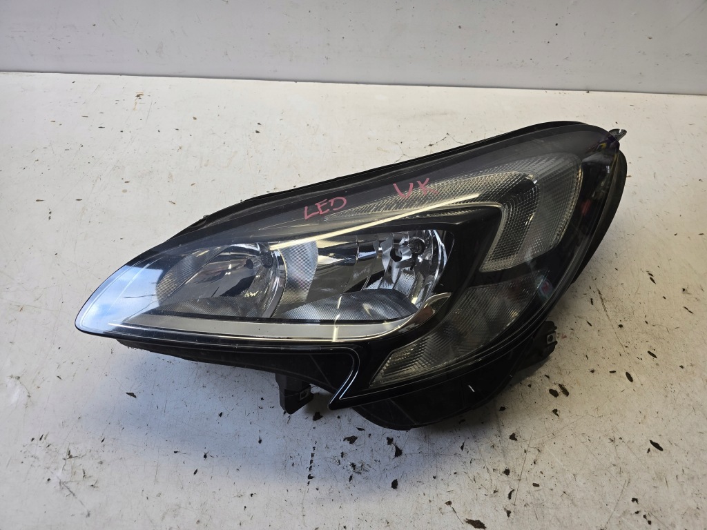 фото №1, Opel corsa e лампа ліва передня фара лівий angielski 13381345 з led