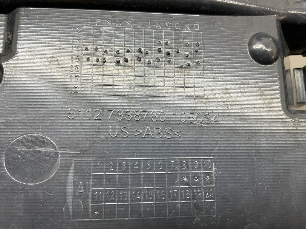 фото №6, Bmw x4 f26 2018 задня сторона права елементи кріпильні