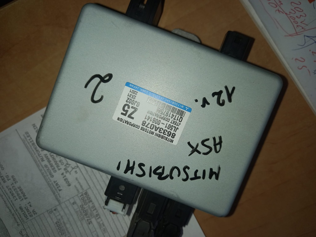 фото №4, Підсилювач електричний mitsubishi asx 12r 1.6b