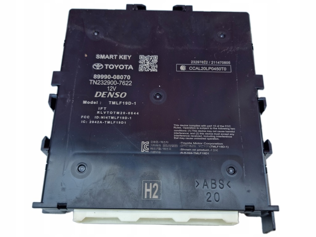 фото №1, Toyota sienna 2.5 hybrid xle модуль блок управления smart key 2021-