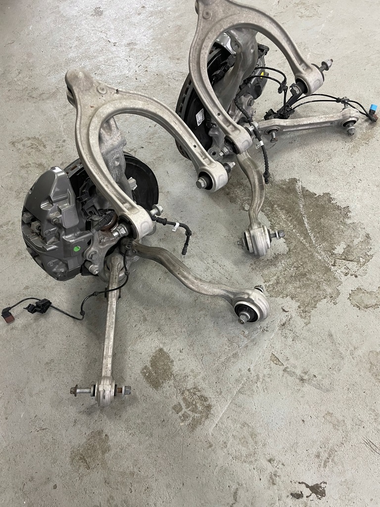 фото №4, Mercedes w 223 поворотний кулак ліва важіль диск супорт 4matic s580