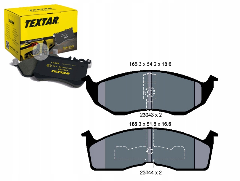 фото №1, Гальмівні колодки гальмівні dodge caravan 3.8 i awd