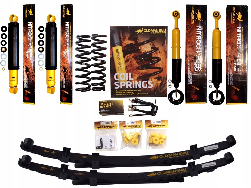 фото №1, Амортизатори пружини +2'' toyota hilux revo ome w