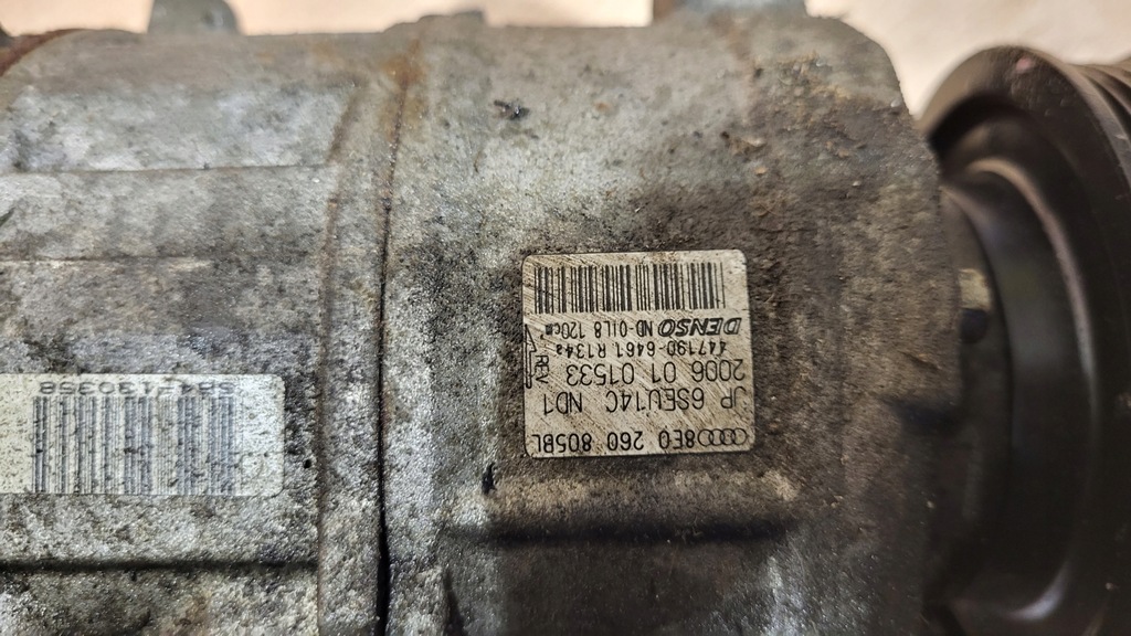 фото №5, Компрессор кондиционера audi a4 b7 3,0tdi v6 8e0260805bl