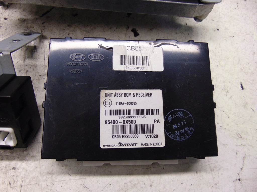 фото №8, Набір стартовий імобілайзер hyundai i 10 i 2007r- 1.1 бензин europa