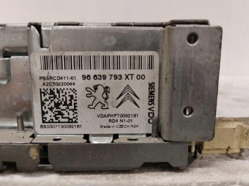 фото №5, Радио cd peugeot 207 96639793xt