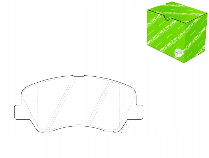 фото №1, Тормозные колодки тормозные kia rio iii 11- перед valeo