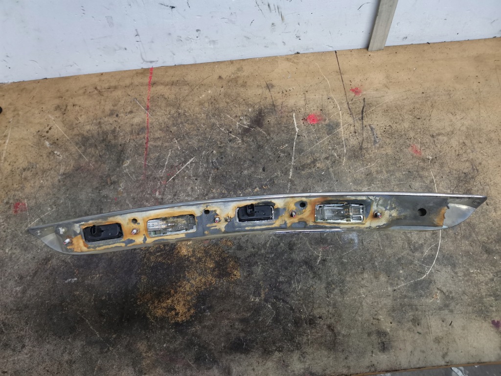 фото №7, Накладка кришки багажника хром renault laguna iii kombi комплектна