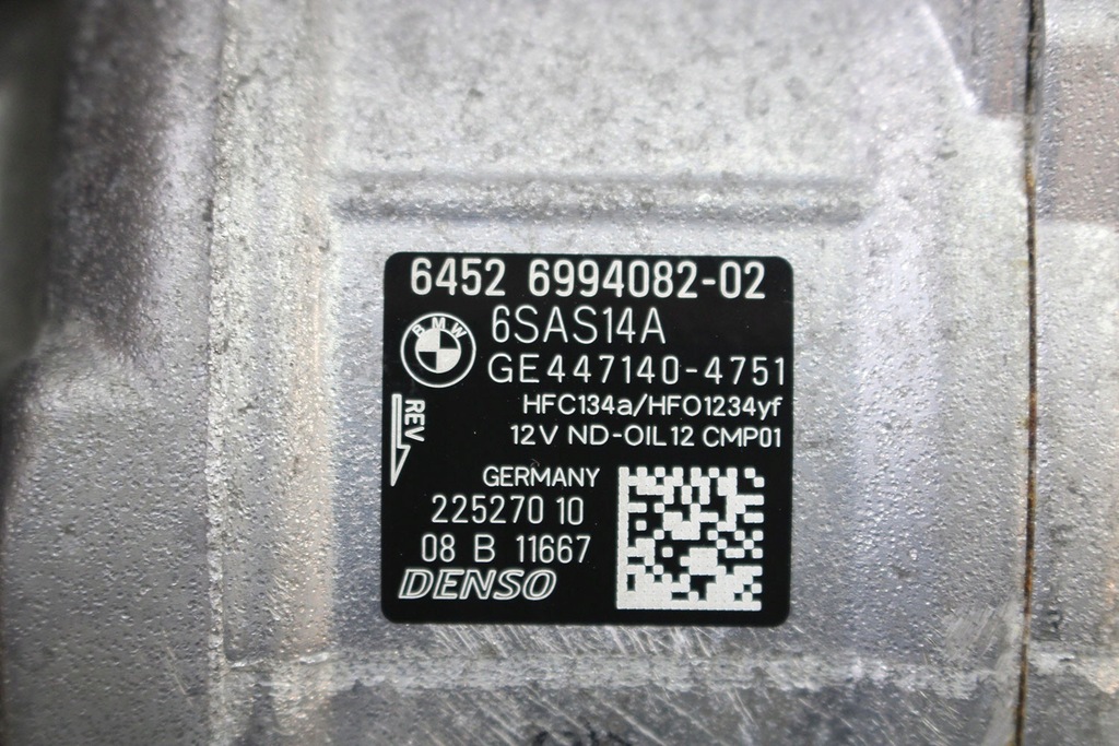фото №10, Bmw насос кондиціонера 6994082 кондиціонер компресор компресор denso 63at - m440i