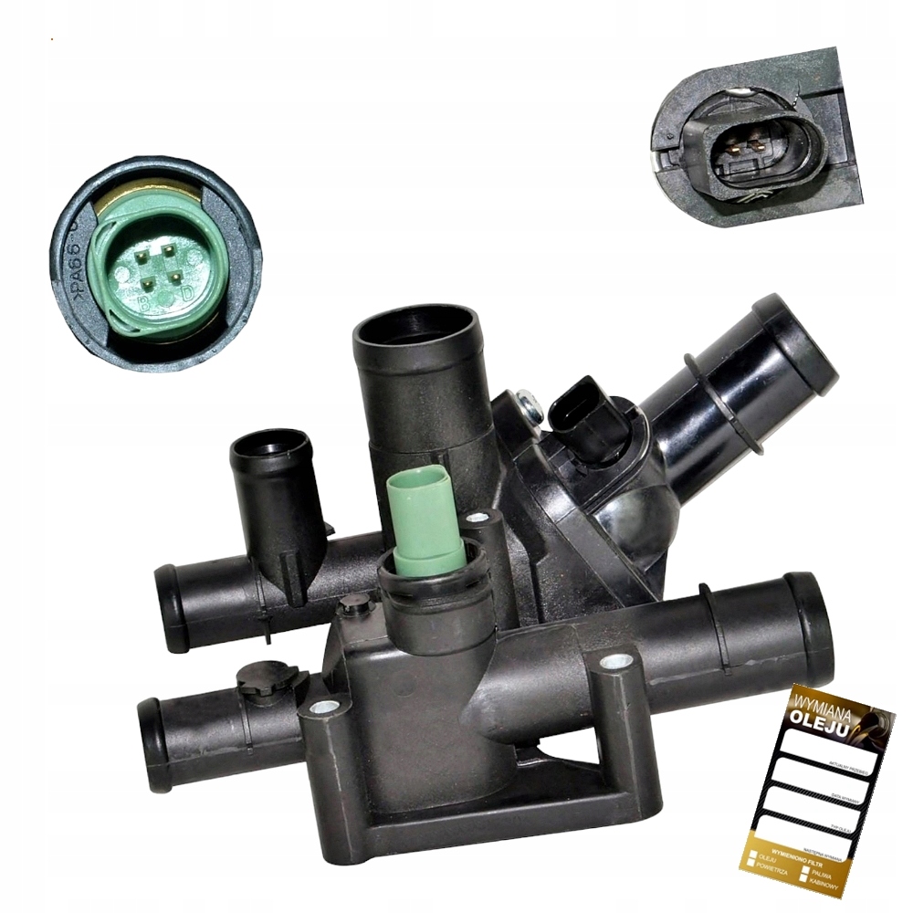 фото №1, Комплектна корпус термостата octavia i 1.6 avu bfq