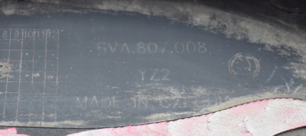 фото №11, Skoda fabia iv 6va monte carlo правый левый спойлер бампера перед 6va807007