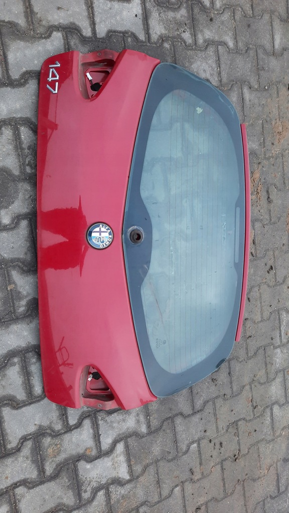 фото №1, Кришка багажника задня alfa romeo 147 05r 1.6b