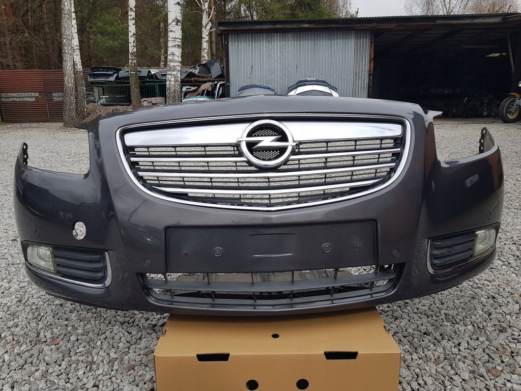 фото №9, Бампер передний kompletny opel insignia a 08-13 / pdc z177 bardzo хороший