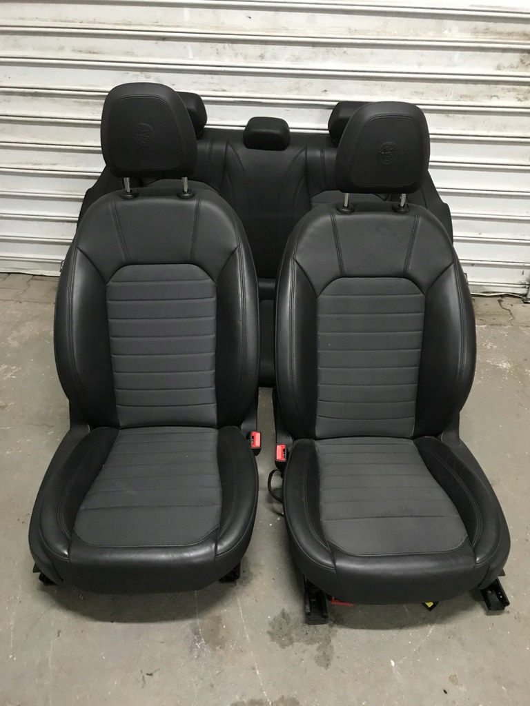 фото №1, Alfa romeo giulia комплект сидений заднее сиденье кожа