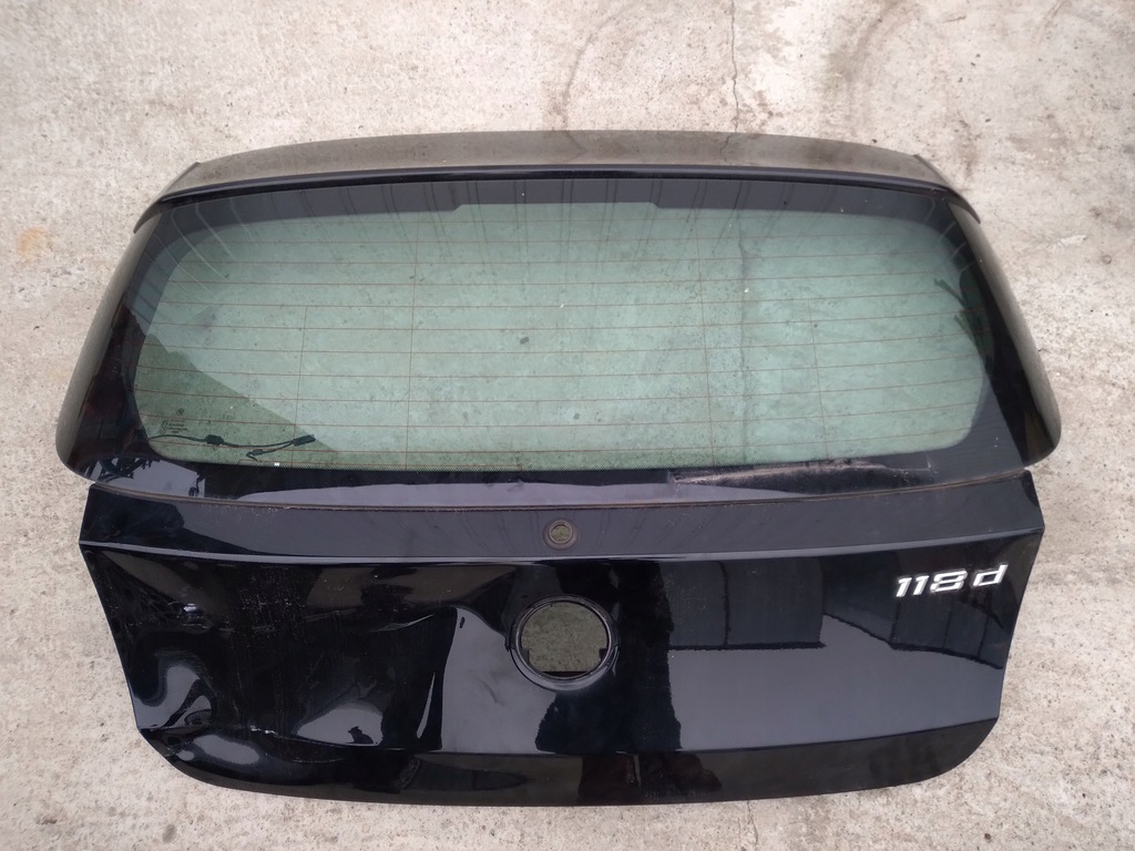 фото №6, Bmw e87 lift крышка багажника багажника schwarz 2 стекло