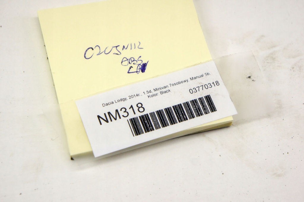 фото №5, Nm318 dacia lodgy 1.5d датчик abs лівий перед